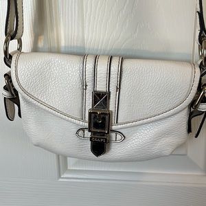 Chaps white small crossbody bag